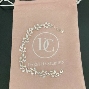 Dareth Colburn Alexa pearl and crystal bracelet